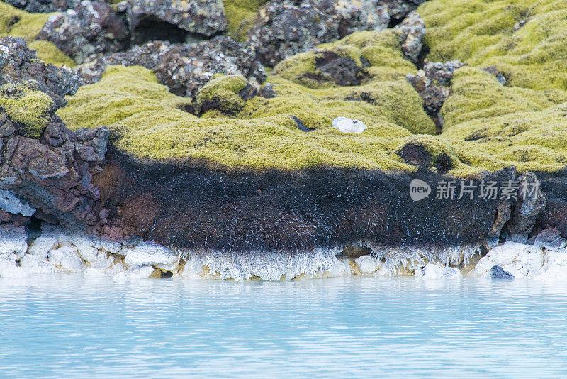 冰岛的天然温泉