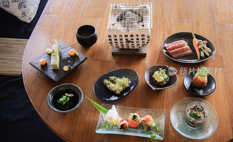 日本怀石料理吃饭
