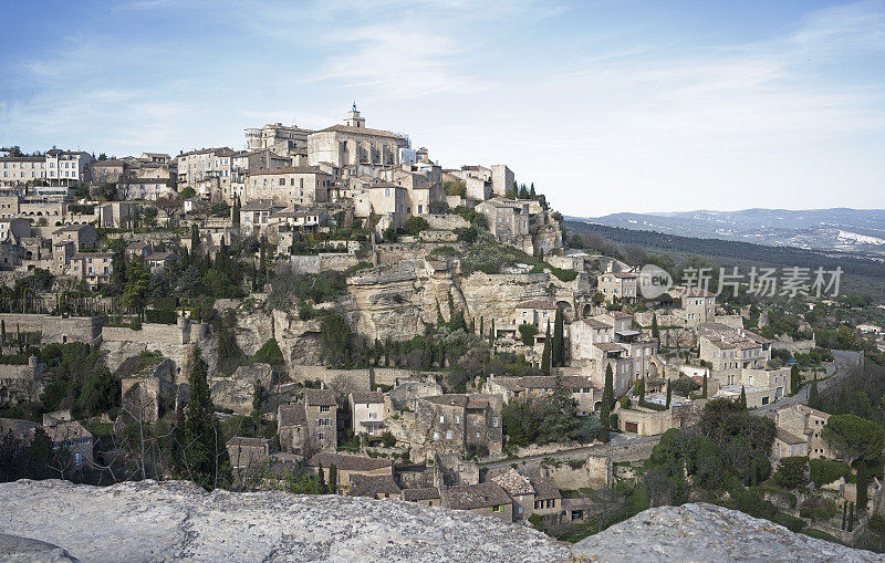 Provençal风景，法国南部