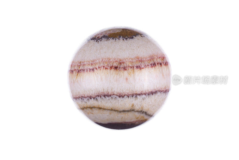 木星行星孤立在白色背景上