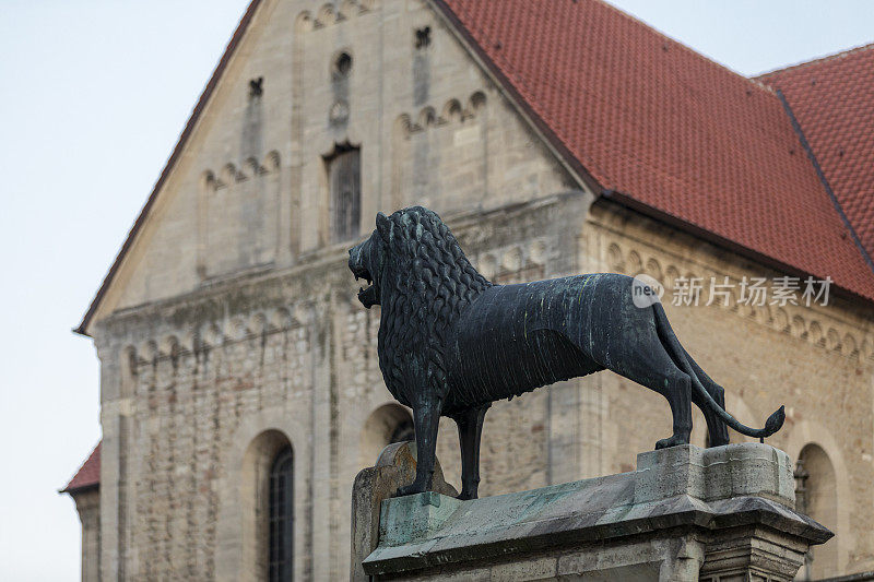 德国布伦施威格狮子铜像