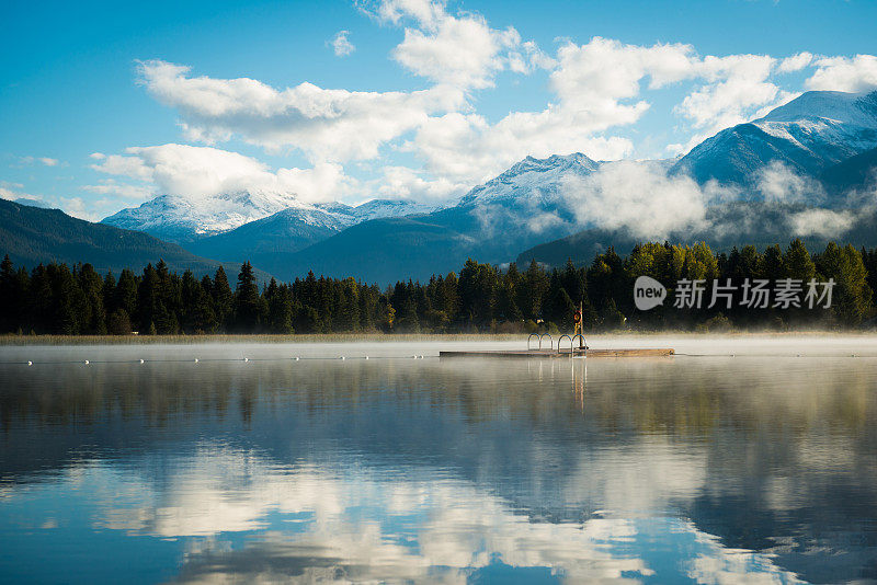 加拿大惠斯勒的夏日美景