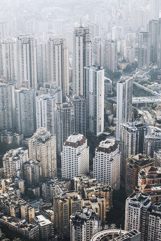 重庆高密度居住区