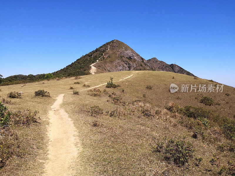 香港马鞍山昂坪高原及金字塔山