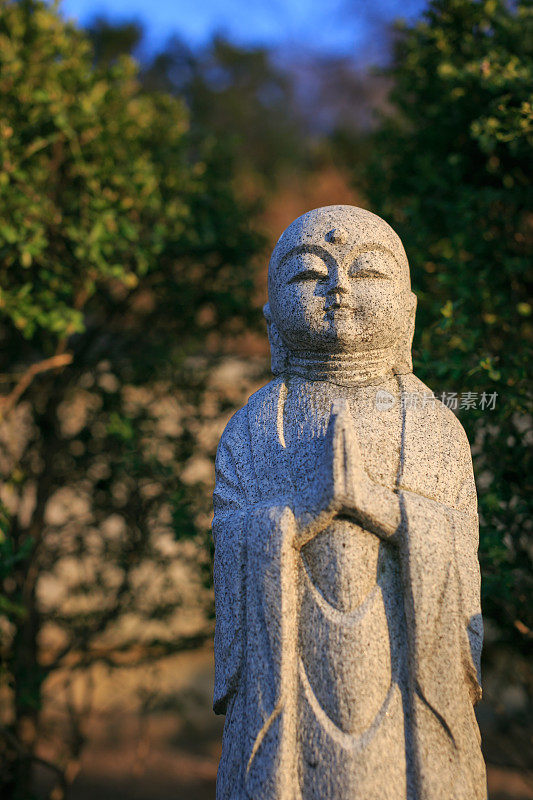 韩国寺庙中的佛像