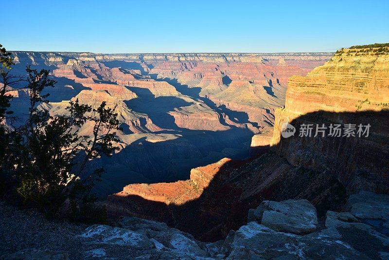 日落时分的西部大峡谷