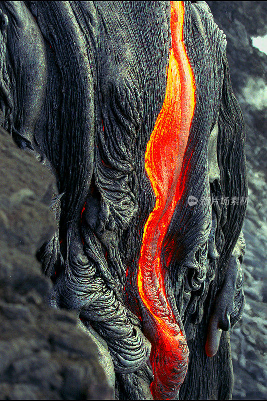 基拉韦厄火山熔岩流
