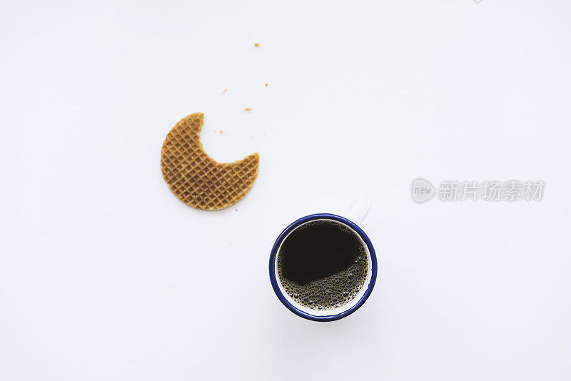 Stroopwafel和咖啡