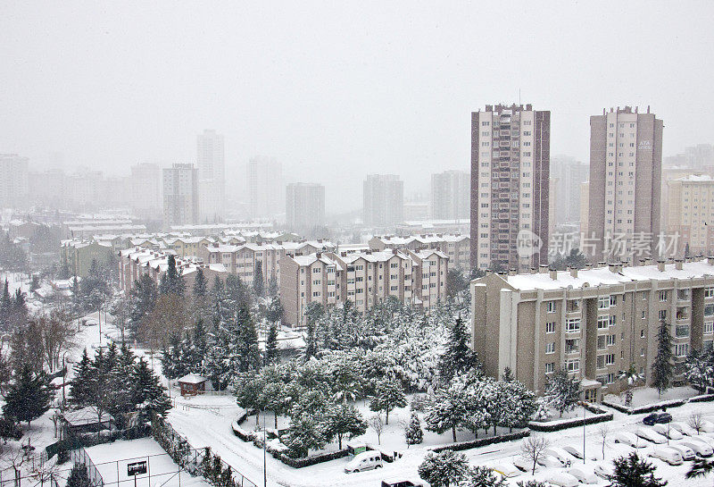 冬天的场景