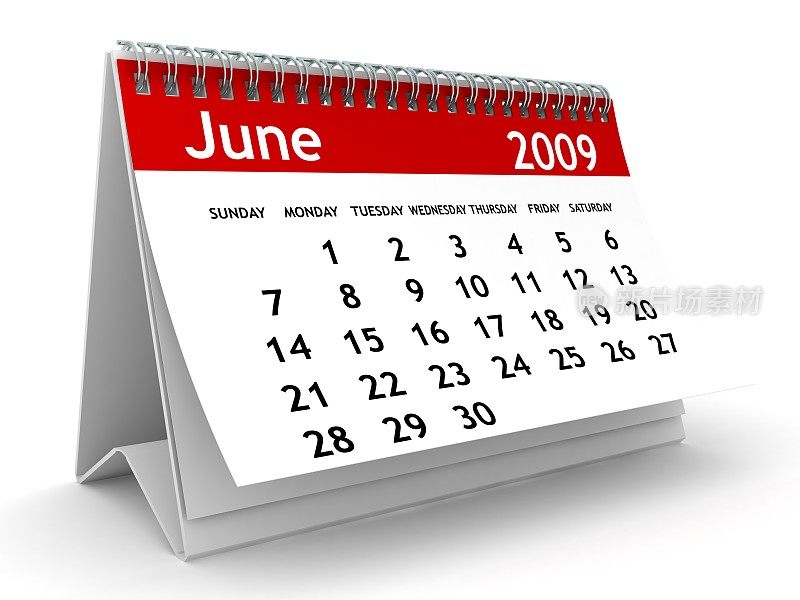 2009年6月-日历系列