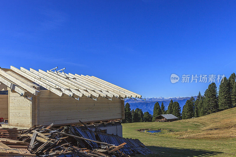 山上的小屋,意大利