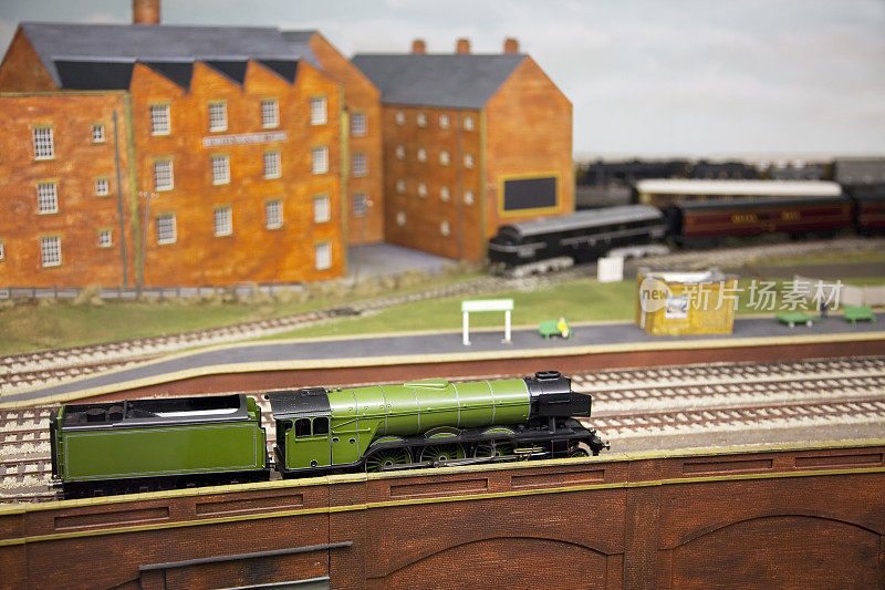 铁路模型，蒸汽机车