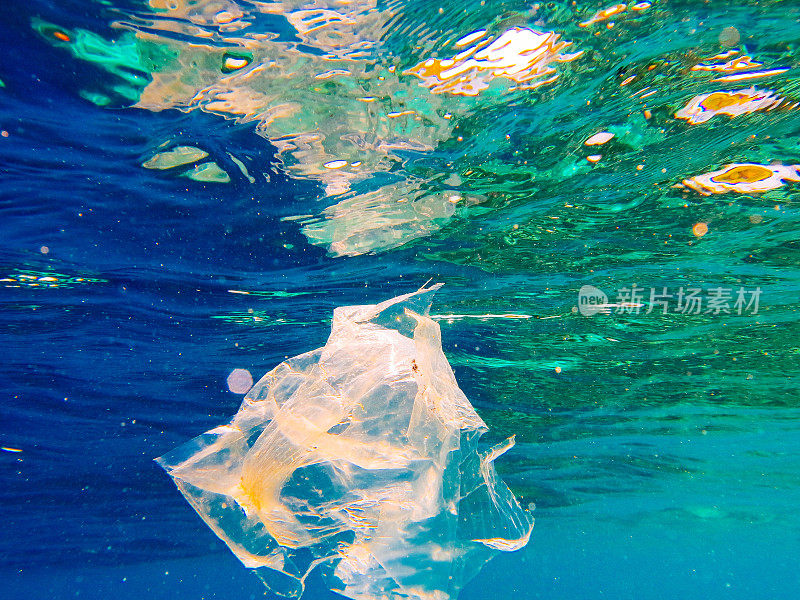 塑料袋垃圾水下环境社会问题
