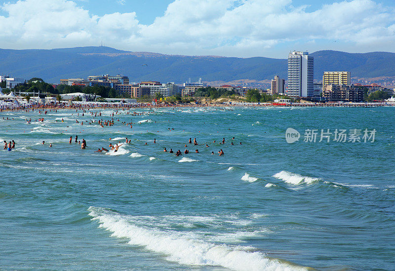 海滩避暑胜地