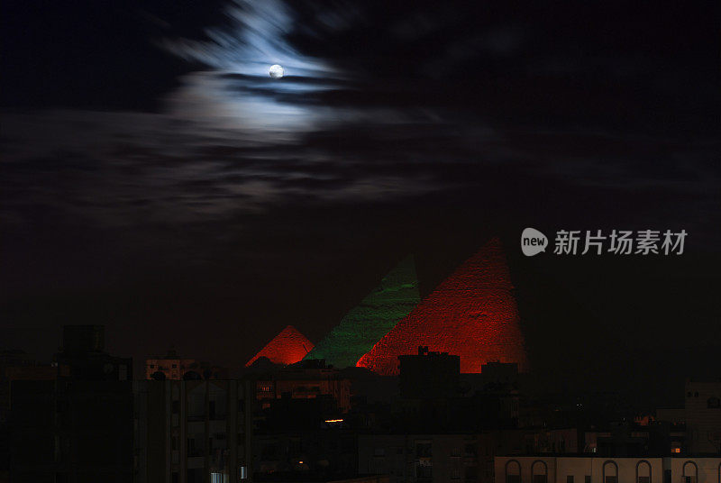 开罗金字塔之夜