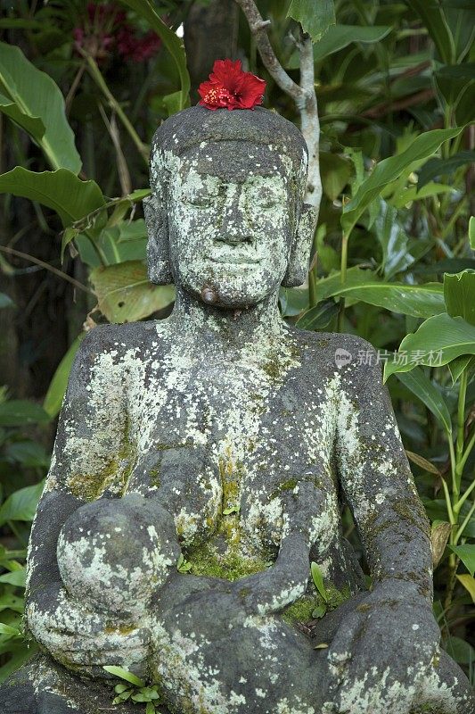 雕像，乌布，印尼巴厘岛