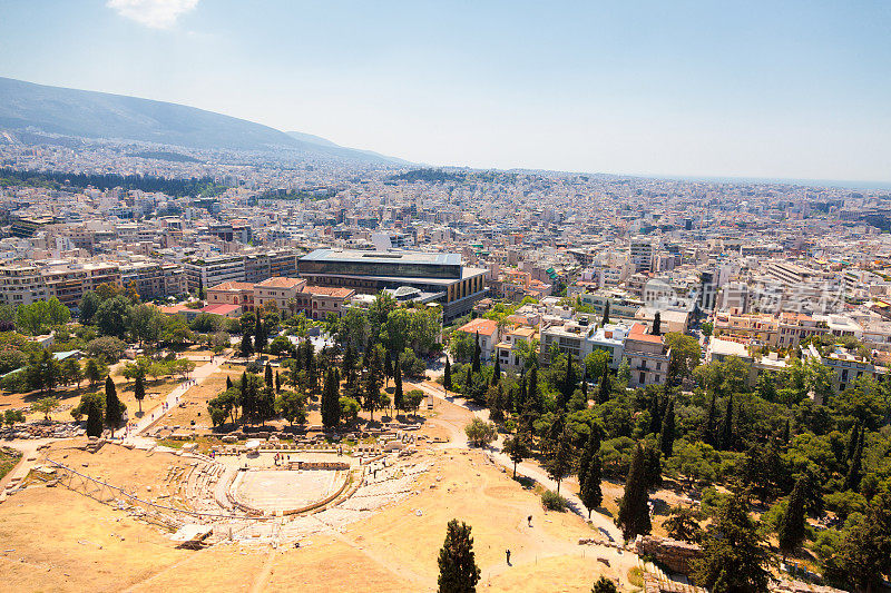 雅典，从卫城俯瞰