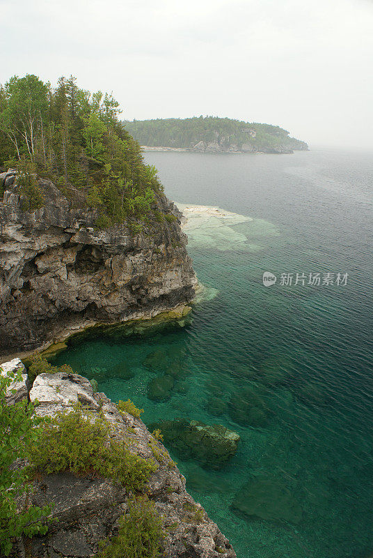 布鲁斯半岛海岸线