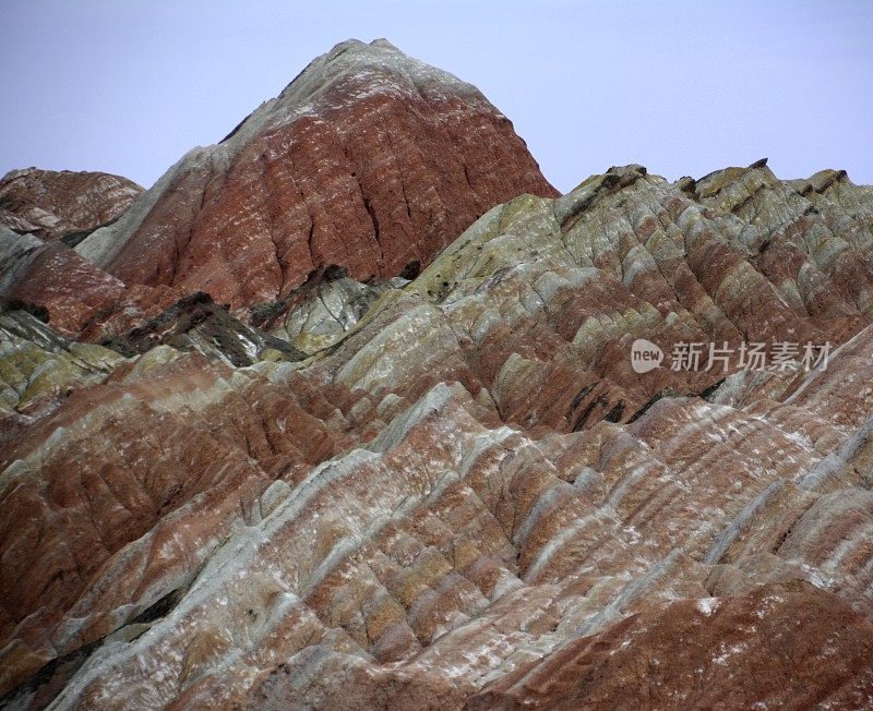 中国甘肃张掖丹霞地貌地质公园