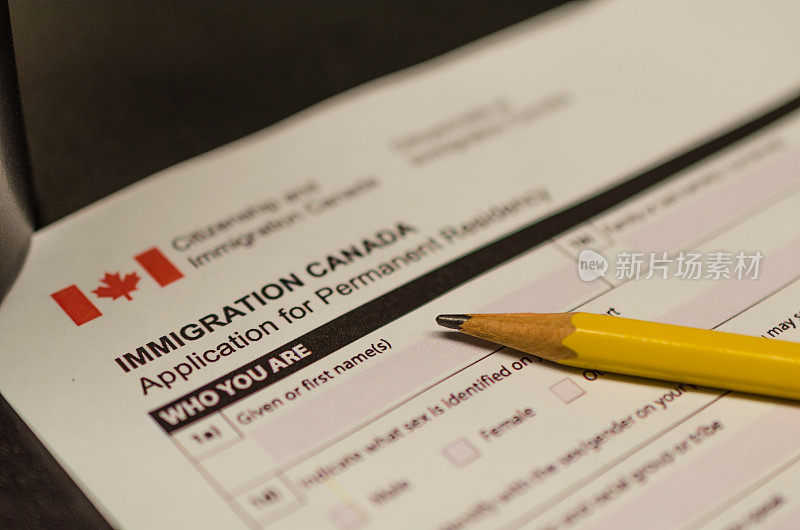 加拿大移民申请表