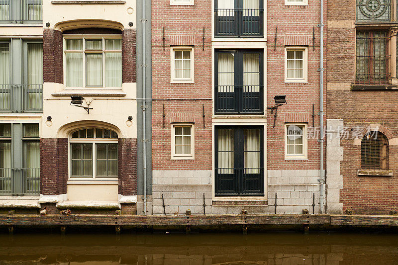 阿姆斯特丹的运河屋