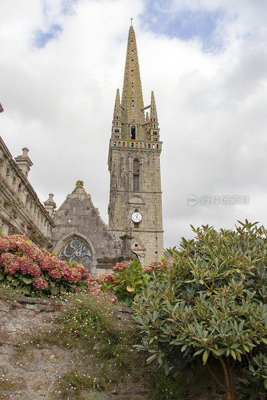 Sizun。圣苏里奥教堂，菲尼斯特。Brittany