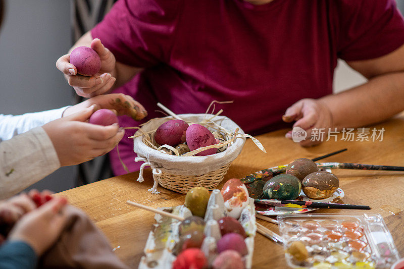 手关闭。复活节彩蛋。