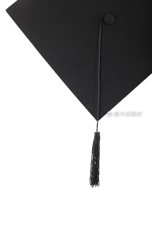 黑色流苏的毕业帽