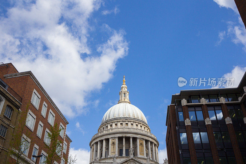 英国伦敦的圣保罗大教堂