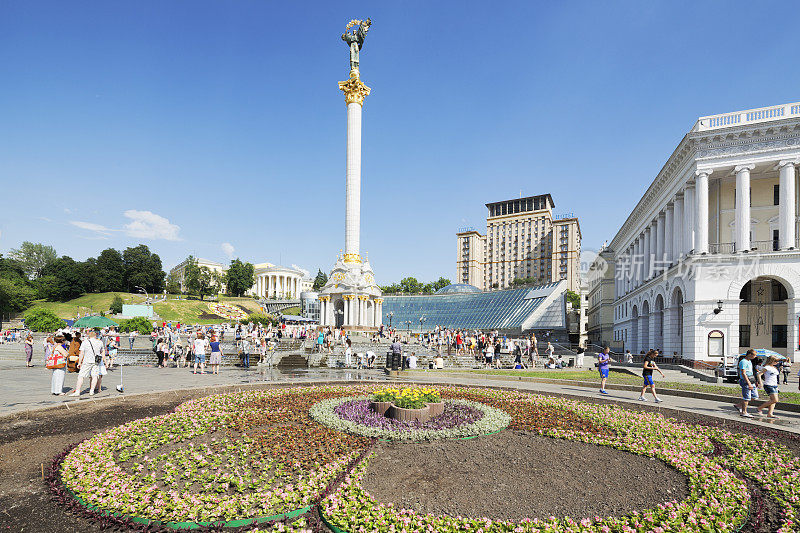 乌克兰基辅独立广场