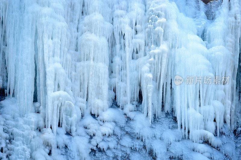 冰柱纹理图案背景