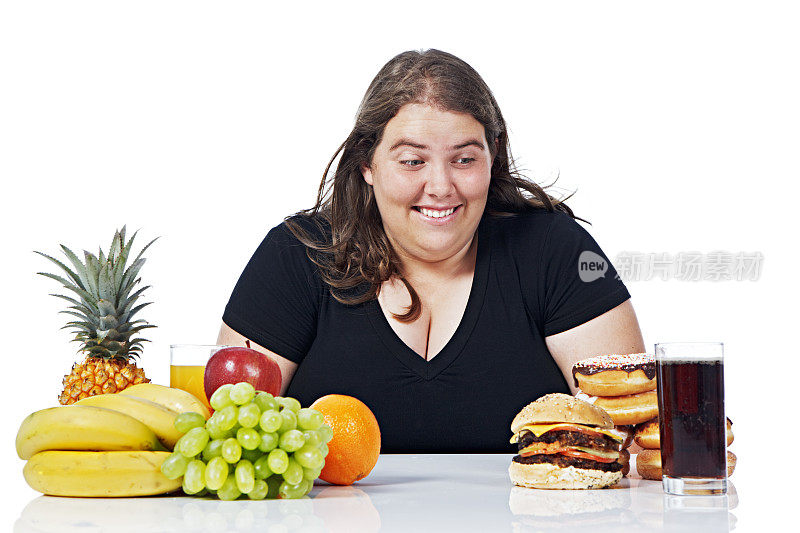 不健康食品对肥胖的年轻妇女有吸引力