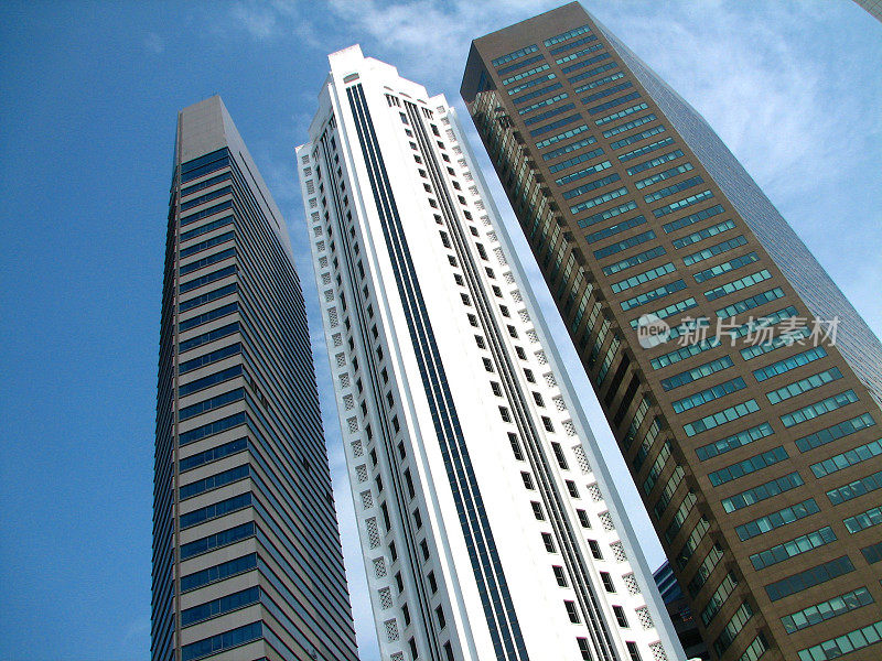 新加坡的摩天大楼