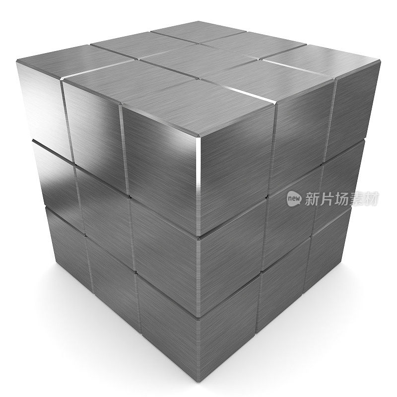 立方体三维金属