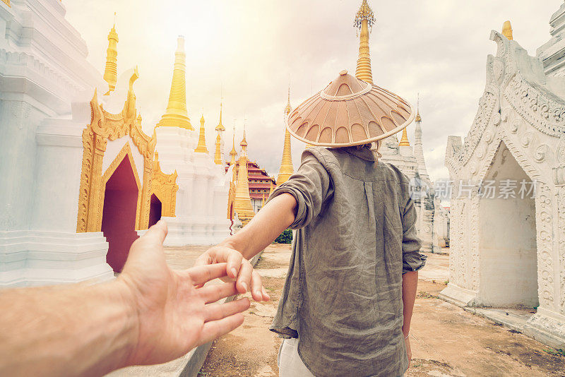 跟着我去缅甸亚洲的寺庙