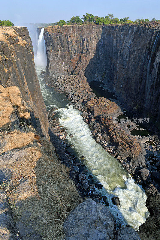 维多利亚瀑布峡谷