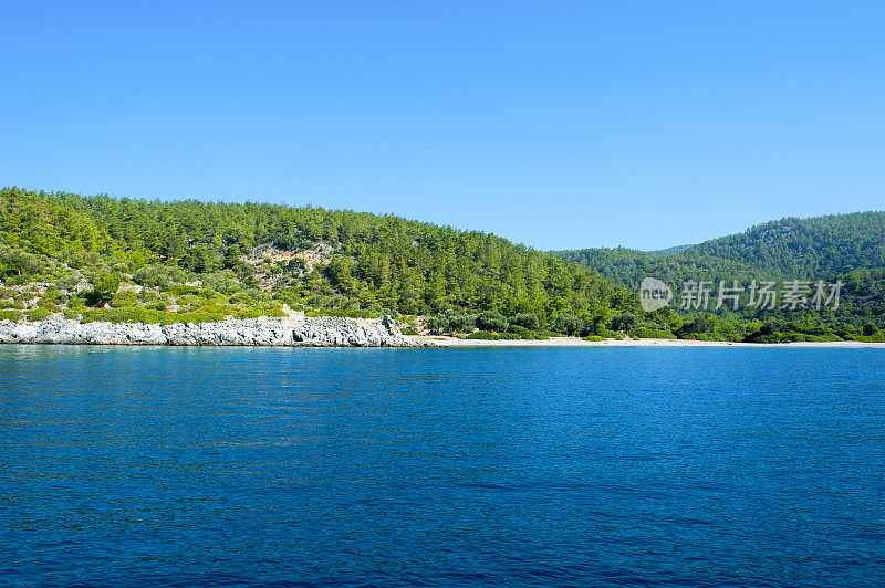 土耳其地中海的接吻湾