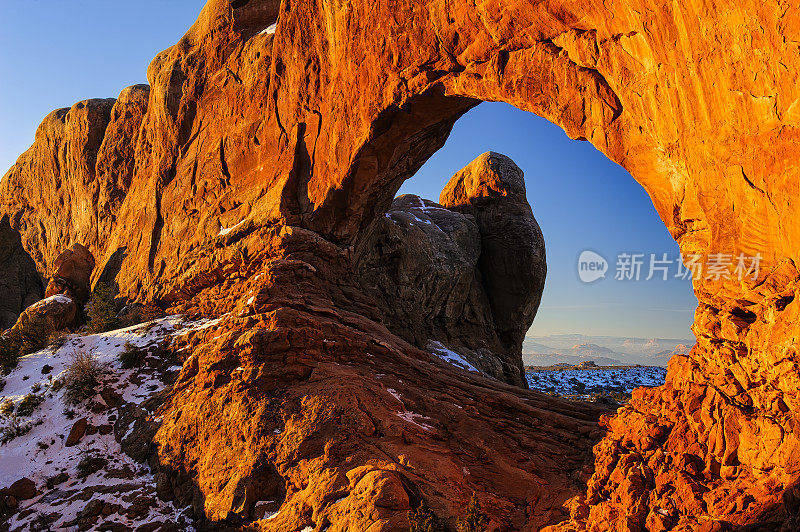 红岩犹他州峡谷美景