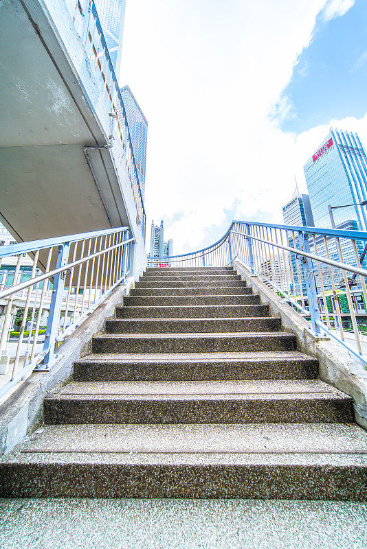 香港中环的楼梯