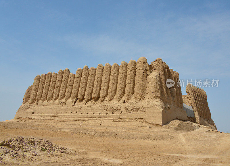 大克兹卡拉-萨珊泥砖建筑，梅夫，土库曼斯坦
