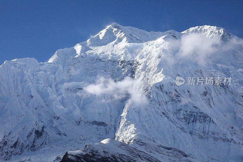 雪山，安纳普尔纳环线，尼泊尔