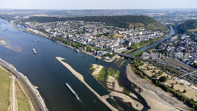 纳河和莱茵河-宾根，德国