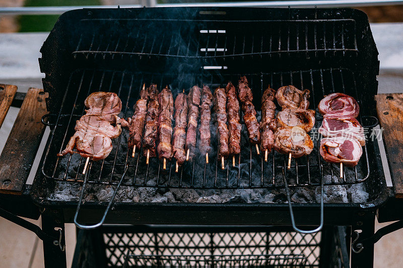 美味的烤肉