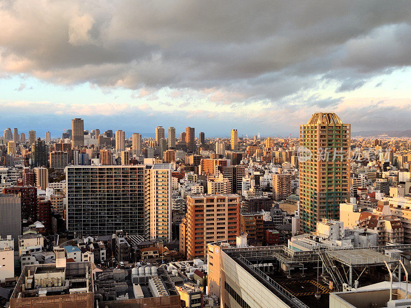 大阪市景，日本