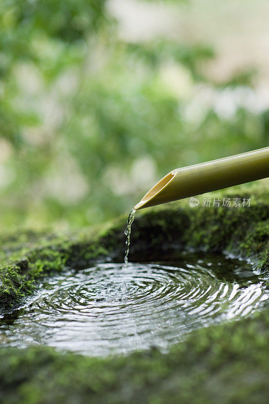 竹喷泉
