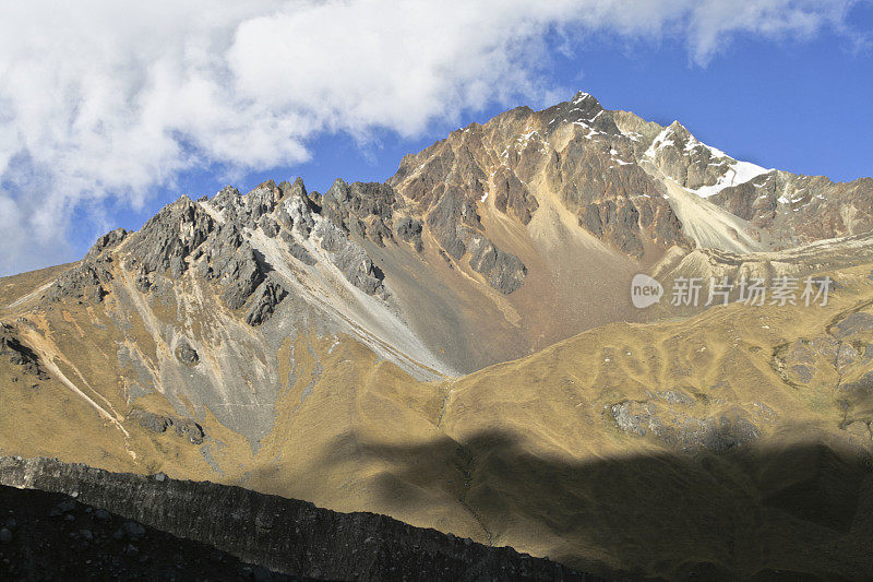 在比尔卡班巴山脉的山