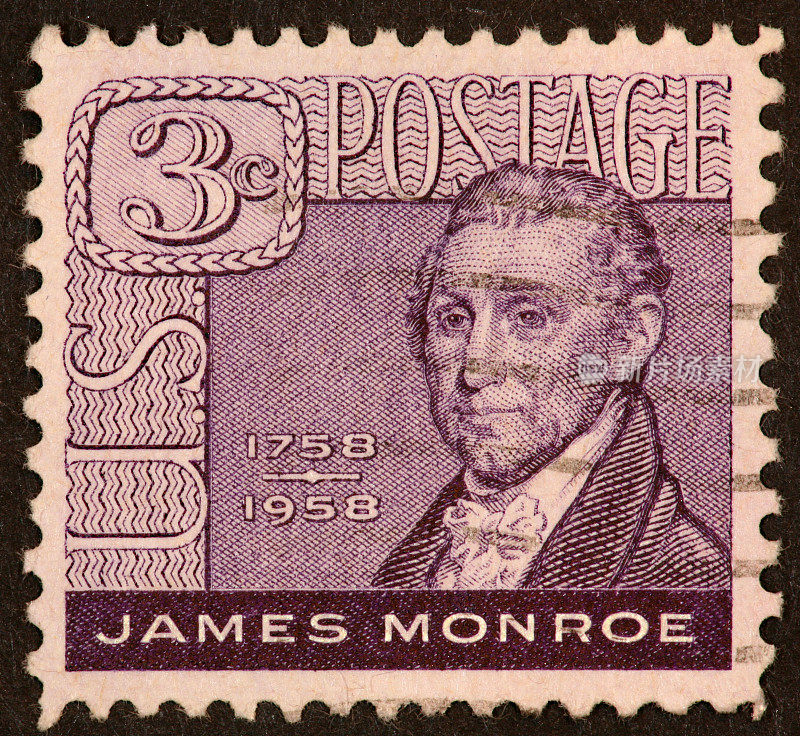 1958年詹姆斯·门罗邮票
