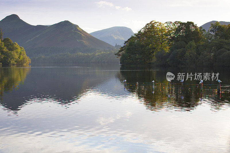 德文特水，湖区，英国