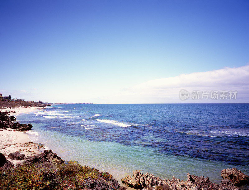 沿海的场景