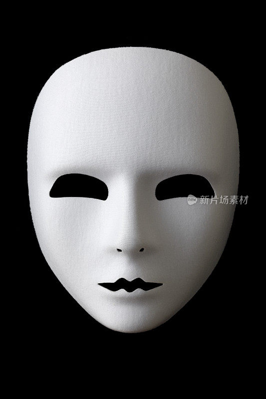 白色面具
